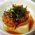 ☆またこ☆'s cooksnap of when they made トマトキムチ豆腐.