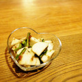 二角形's cooksnap of when they made 簡単さっぱりおいしい　かぶの梅あえ.