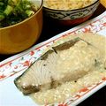 akikomm's cooksnap of when they made ぶりの酒粕煮.