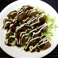 リクトントン's cooksnap of when they made ダイエットに！簡単蒟蒻のたこ焼き風.