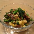 ねみねみ's cooksnap of when they made ＊菜の花とさんま蒲焼缶＊.