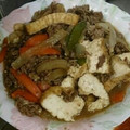 とうころもし。's cooksnap of when they made 具だくさん♪すき焼き風.