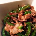 バナップル's cooksnap of when they made 惣菜屋さん風＊青椒肉絲.