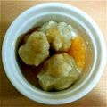 neconoco's cooksnap of when they made ＊ルクエdeれんこん団子の生姜あんかけ＊.