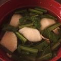 mii☆22's cooksnap of when they made かぶとベーコンのスープ♡.