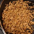 iketa's cooksnap of when they made カンタン一品・ひき肉みそ.