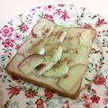 龍青空ママ's cooksnap of when they made ◎焼きりんご＋ましゅまろトースト◎.