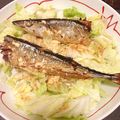 とろけい's cooksnap of when they made 白菜のさんま丼！.
