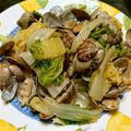 crystaI's cooksnap of when they made 白菜のアサリスープ煮.