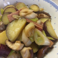 そいみーと's cooksnap of when they made しいたけとさつまいものオイスター炒め.