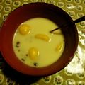 wachiy71's cooksnap of when they made かぼちゃの白玉豆乳しるこ.
