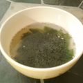 ぴにゃこ☆'s cooksnap of when they made 簡単シンプル。あの味！わかめスープ♪.