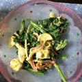 えりんこ♪゛'s cooksnap of when they made ほうれん草とゆで卵の胡麻どれサラダφ.