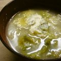 maruru-nn's cooksnap of when they made レタスとパルメザンチーズ入り卵のスープ.