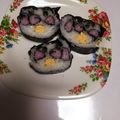 tomyomix☆'s cooksnap of when they made ☆子供が喜ぶアンパンマン太巻き☆巻き寿司.