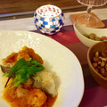 pingu823's cooksnap of when they made たらのムニエルトマトソースがけ.