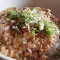金雨降's cooksnap of when they made 即完成★卵+納豆+豆腐ぶっかけ丼.