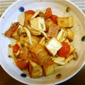 tsumusio's cooksnap of when they made 厚揚げとトマトとアンチョビと。.