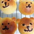 しばころちん's cooksnap of when they made ＨＢ天然酵母でクマのチョコパン.