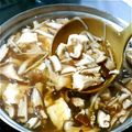 YuCcoママ's cooksnap of when they made 豆腐&きのこのつるりんスープ♪.