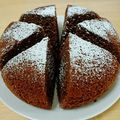 NorikoKM's cooksnap of when they made 少ない材料＆簡単工程の炊飯器チョコケーキ.