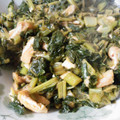 さっとひ's cooksnap of when they made 大根葉と油揚げの炒め物.