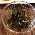 aayuppy's cooksnap of when they made ◎　もずく・小松菜・桜えびの酢の物.