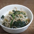 にゃー6436's cooksnap of when they made もやしとほうれんそうのナムル風.
