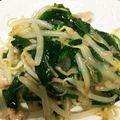 ゆきゆき0119's cooksnap of when they made 安くて大満足！もやしとニラの炒め物.