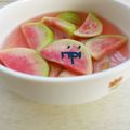 夢夢555's cooksnap of when they made 紫大根のらっきょう酢漬け♪.