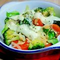 りんたん♡まま's cooksnap of when they made 簡単！ブロッコリーのチーズ焼き.
