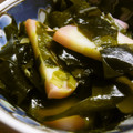 maruru-nn's cooksnap of when they made ねぎ・わかめ・かまぼこのさっと煮.