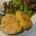 panpudding's cooksnap of when they made もっちり簡単大根餅♪桜海老＆ベーコン編.