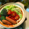 aiaiacco's cooksnap of when they made 簡単☆一人鍋　～２度美味しいトマト鍋編～.