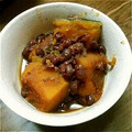 rkn's cooksnap of when they made 簡単煮物♪かぼちゃのいとこ煮我が家流.