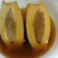 haricho's cooksnap of when they made 厚揚げのお肉★はさみあんかけ.