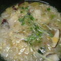 ｽｶｲﾌｨｯｼｭ☆'s cooksnap of when they made 鶏とシメジのたまご雑炊.