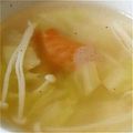 agak's cooksnap of when they made 簡単ポカポカ♪白菜と生姜の食べるスープ.