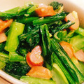 123⁎'s cooksnap of when they made 小松菜だけ♪超簡単マヨみそ炒め.