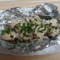 いとうままこ's cooksnap of when they made ブリあらで♪タルタルのシメジのホイル焼き.