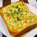 nekoland's cooksnap of when they made 餅トースト.