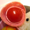 39rainbow's cooksnap of when they made ♪ハムとトマトでミニお花♪.