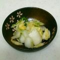 てんぱある's cooksnap of when they made うどんスープの素で白菜の浅漬け.