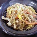 てんてん♡'s cooksnap of when they made チャプチェ（春雨の炒め物）.