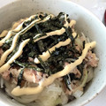 kyoota's cooksnap of when they made さばの水煮缶で☆レンジで簡単さばマヨ丼.