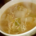 ぶーこちゃん★'s cooksnap of when they made 白菜と大根のくたっとスープ☆.
