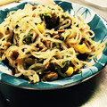 だんすみきむち's cooksnap of when they made 白滝でほうれん草とﾂﾅの和風パスタ風.