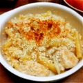 misa✯'s cooksnap of when they made ゴロゴロ☆スパムの豆乳グラタン.