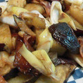 QPはにー's cooksnap of when they made しいたけとさつまいものオイスター炒め.