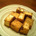 umizarusuki's cooksnap of when they made 厚揚げだけ炒めました.